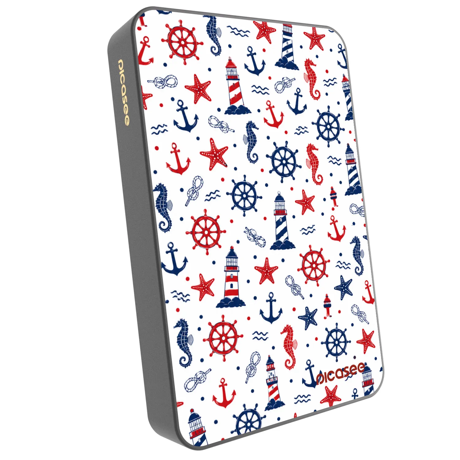 Picasee Powerbank z MagSafe 10 000 mAh Szary - Sailor Vibes