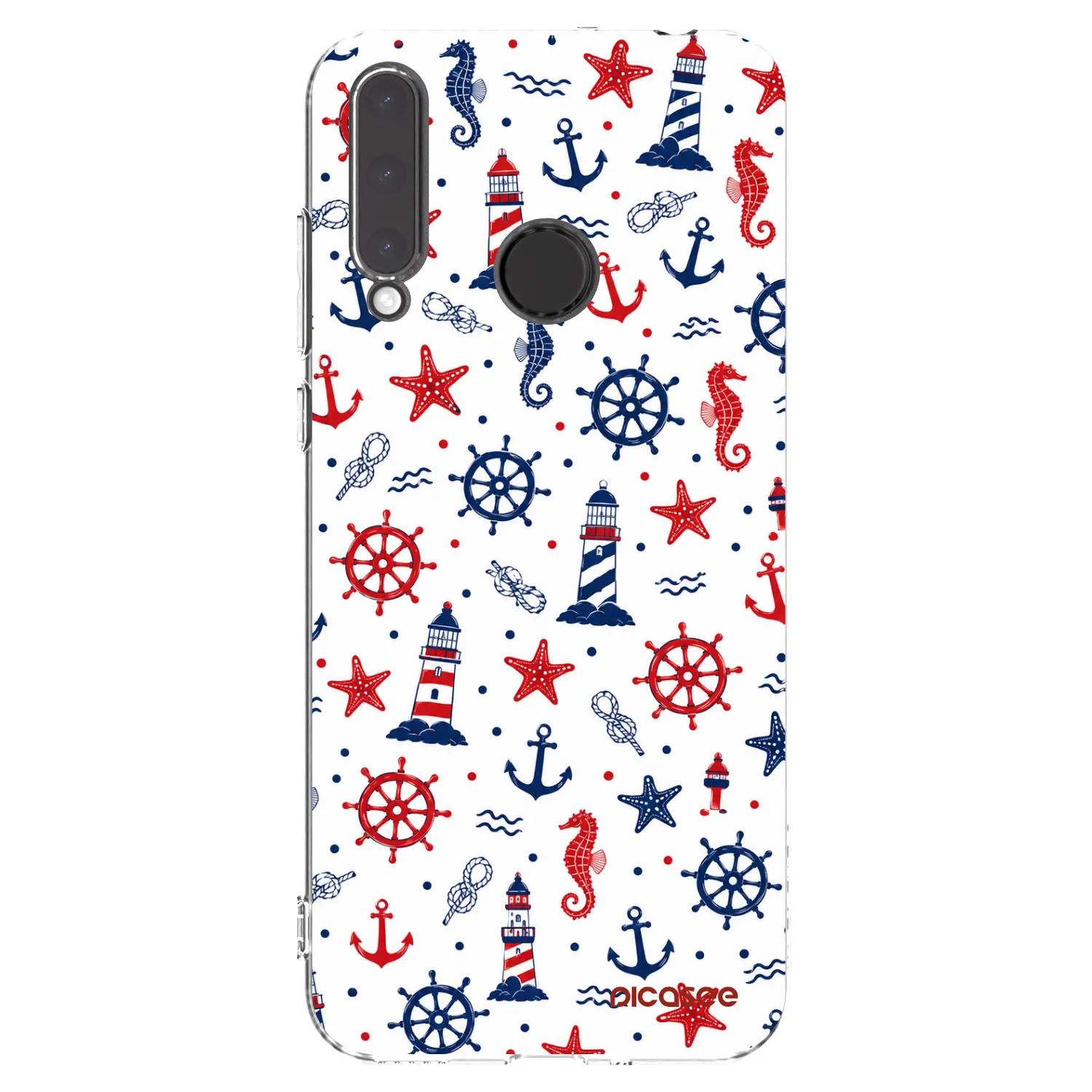 Picasee silikonowe przeźroczyste etui na Honor 20 Lite - Sailor Vibes