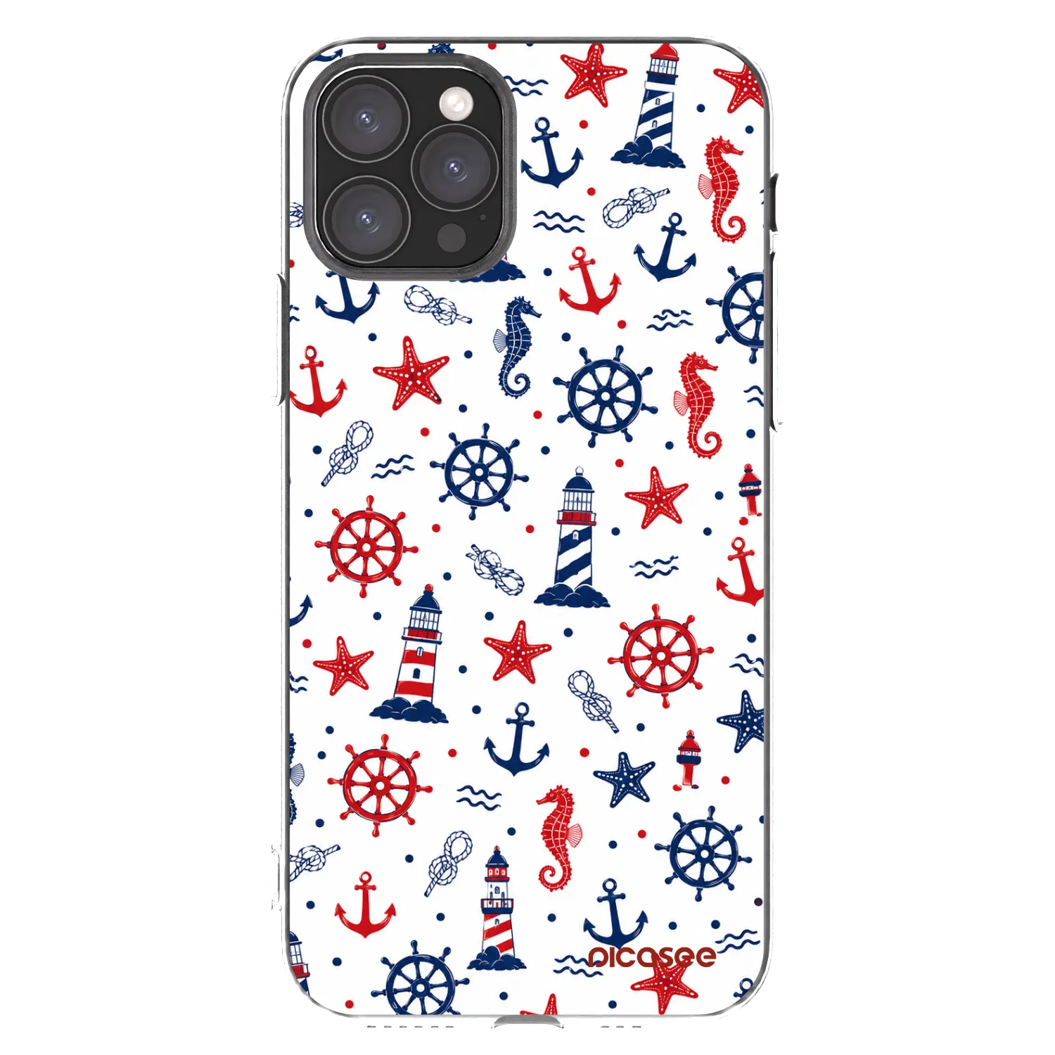 Picasee silikonowe przeźroczyste etui na Apple iPhone 11 Pro - Sailor Vibes