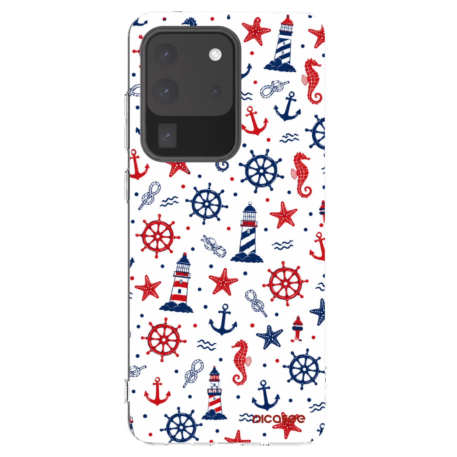 Picasee silikonowe przeźroczyste etui na Samsung Galaxy S20 Ultra 5G G988F - Sailor Vibes