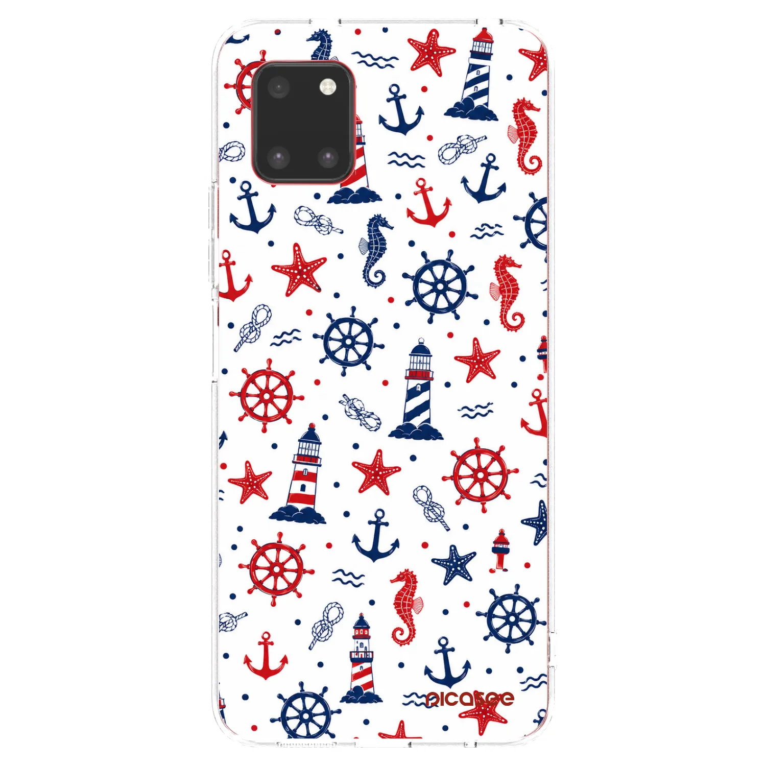 Picasee silikonowe przeźroczyste etui na Samsung Galaxy Note 10 Lite N770F - Sailor Vibes