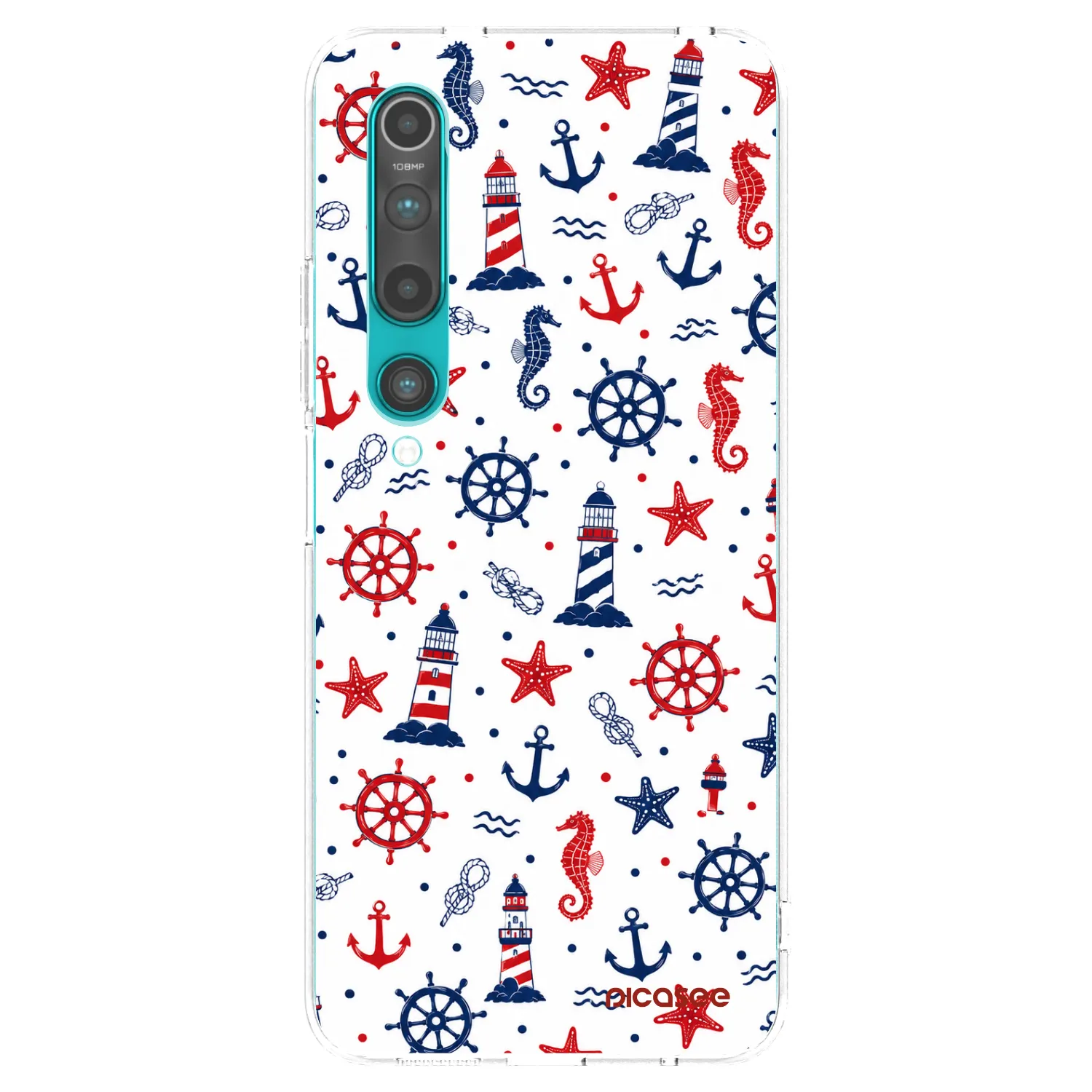 Picasee silikonowe przeźroczyste etui na Xiaomi Mi 10 - Sailor Vibes