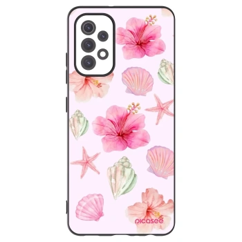 Picasee silikonowe czarne etui na Samsung Galaxy A32 5G A326B - Blush Lagoon