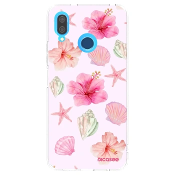 Picasee silikonowe przeźroczyste etui na Huawei P20 Lite - Blush Lagoon