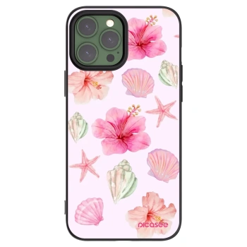 Picasee silikonowe czarne etui na Apple iPhone 13 Pro Max - Blush Lagoon