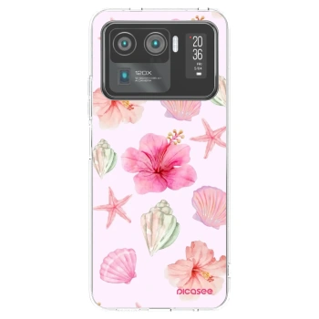 Picasee silikonowe przeźroczyste etui na Xiaomi Mi 11 Ultra - Blush Lagoon