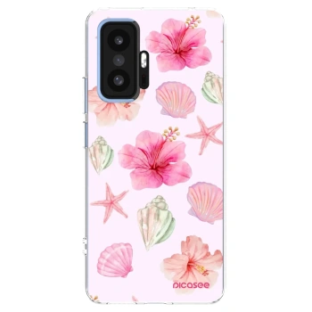 Picasee silikonowe przeźroczyste etui na Xiaomi 11T Pro - Blush Lagoon