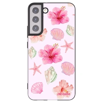 Picasee silikonowe czarne etui na Samsung Galaxy S22+ 5G - Blush Lagoon