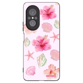 Picasee silikonowe czarne etui na Huawei Nova 9 SE - Blush Lagoon
