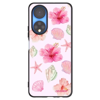 Picasee silikonowe czarne etui na Honor X7 - Blush Lagoon