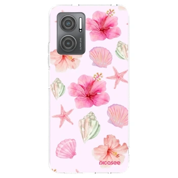 Picasee silikonowe przeźroczyste etui na Xiaomi Redmi 10 5G - Blush Lagoon