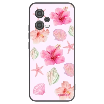 Picasee silikonowe czarne etui na Xiaomi Poco X5 - Blush Lagoon