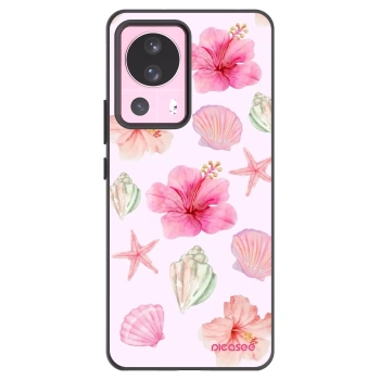 Picasee silikonowe czarne etui na Xiaomi 13 Lite - Blush Lagoon