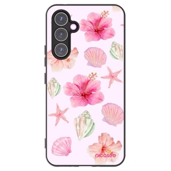 Picasee silikonowe czarne etui na Samsung Galaxy A54 5G A546B - Blush Lagoon