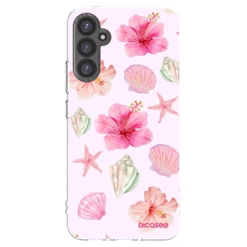 Picasee silikonowe przeźroczyste etui na Samsung Galaxy A34 5G A346B - Blush Lagoon
