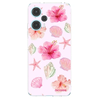 Picasee silikonowe przeźroczyste etui na Xiaomi Poco F5 - Blush Lagoon