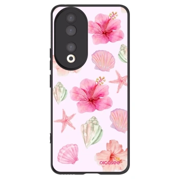 Picasee silikonowe czarne etui na Honor 90 5G - Blush Lagoon