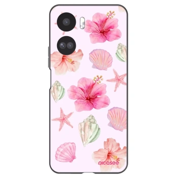 Picasee silikonowe czarne etui na Honor 90 Lite 5G - Blush Lagoon