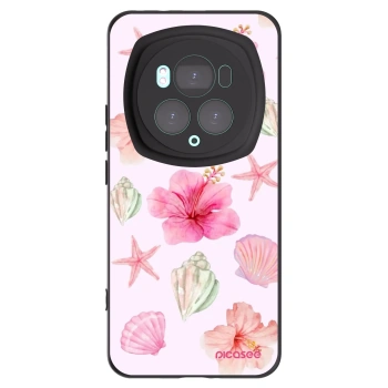 Picasee silikonowe czarne etui na Honor Magic6 Pro - Blush Lagoon