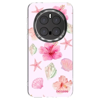 Picasee silikonowe przeźroczyste etui na Honor Magic7 Pro 5G - Blush Lagoon