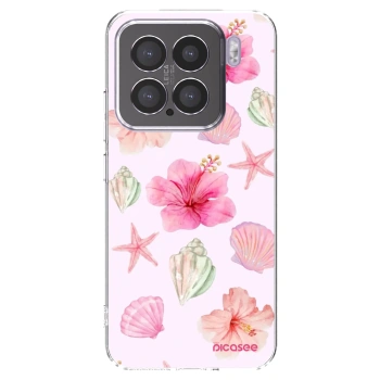 Picasee silikonowe przeźroczyste etui na Xiaomi 15 - Blush Lagoon