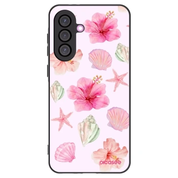 Picasee silikonowe czarne etui na Samsung Galaxy A56 5G A566B - Blush Lagoon