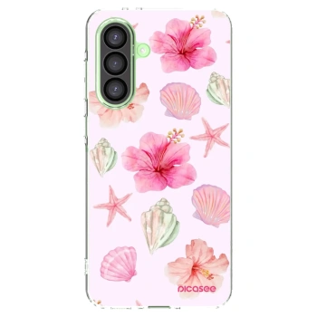 Picasee silikonowe przeźroczyste etui na Samsung Galaxy A26 5G A266B - Blush Lagoon