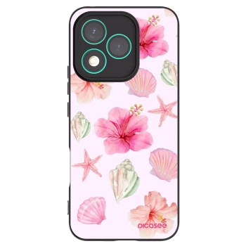Picasee silikonowe czarne etui na Honor 400 Lite 5G - Blush Lagoon