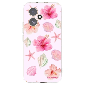 Picasee silikonowe przeźroczyste etui na Honor 400 5G - Blush Lagoon