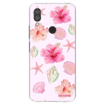 Picasee silikonowe przeźroczyste etui na Xiaomi Redmi 7 - Blush Lagoon