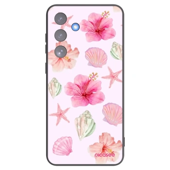 Picasee silikonowe czarne etui na Samsung Galaxy S25 FE 5G - Blush Lagoon