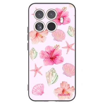 Picasee silikonowe czarne etui na Xiaomi 15T Pro - Blush Lagoon