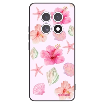 Picasee silikonowe czarne etui na Xiaomi Redmi Note 15 4G - Blush Lagoon