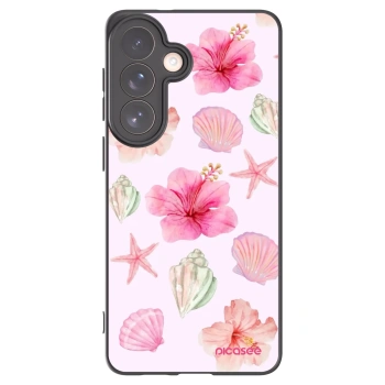 Picasee silikonowe czarne etui na Samsung Galaxy S26+ - Blush Lagoon