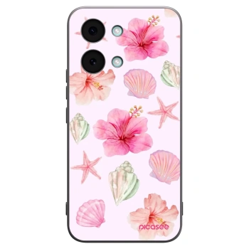 Picasee silikonowe czarne etui na Xiaomi Poco X8 Pro Max - Blush Lagoon