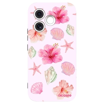 Picasee silikonowe czarne etui na Honor 600 Lite - Blush Lagoon