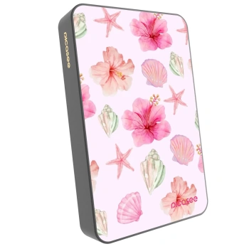 Picasee Powerbank z MagSafe 10 000 mAh Szary - Blush Lagoon