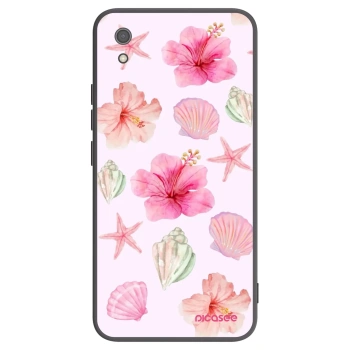 Picasee silikonowe czarne etui na Xiaomi Redmi 7A - Blush Lagoon