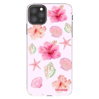 Picasee silikonowe przeźroczyste etui na Apple iPhone 11 Pro Max - Blush Lagoon