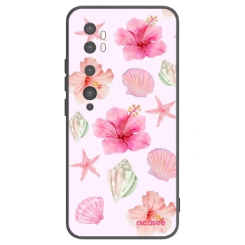 Picasee silikonowe czarne etui na Xiaomi Mi Note 10 (Pro) - Blush Lagoon