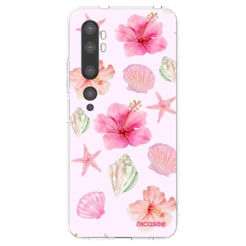 Picasee silikonowe przeźroczyste etui na Xiaomi Mi Note 10 (Pro) - Blush Lagoon
