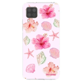 Picasee silikonowe przeźroczyste etui na Huawei P40 Lite - Blush Lagoon