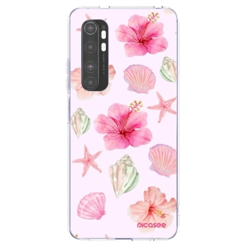 Picasee silikonowe przeźroczyste etui na Xiaomi Mi Note 10 Lite - Blush Lagoon