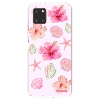 Picasee silikonowe przeźroczyste etui na Samsung Galaxy Note 10 Lite N770F - Blush Lagoon