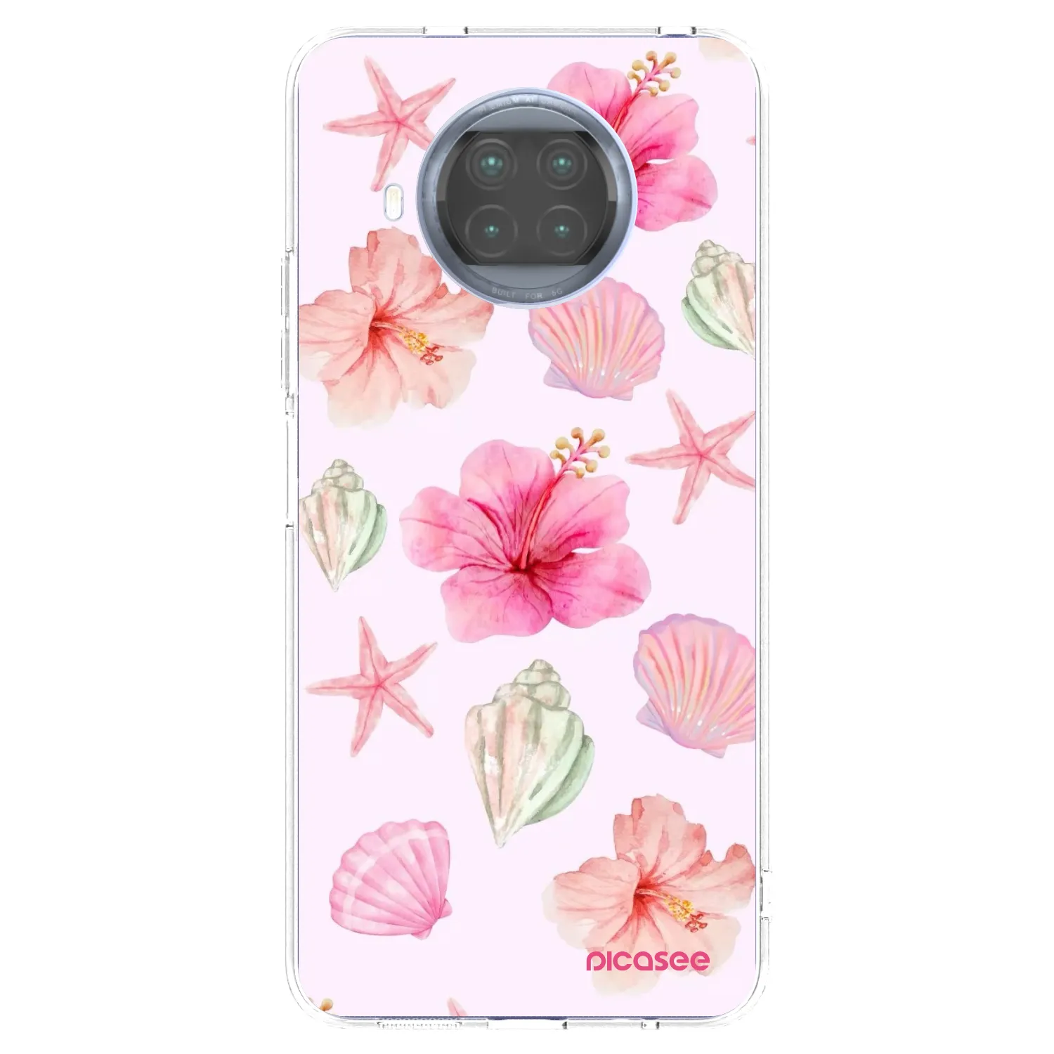 Picasee silikonowe przeźroczyste etui na Xiaomi Mi 10T Lite - Blush Lagoon