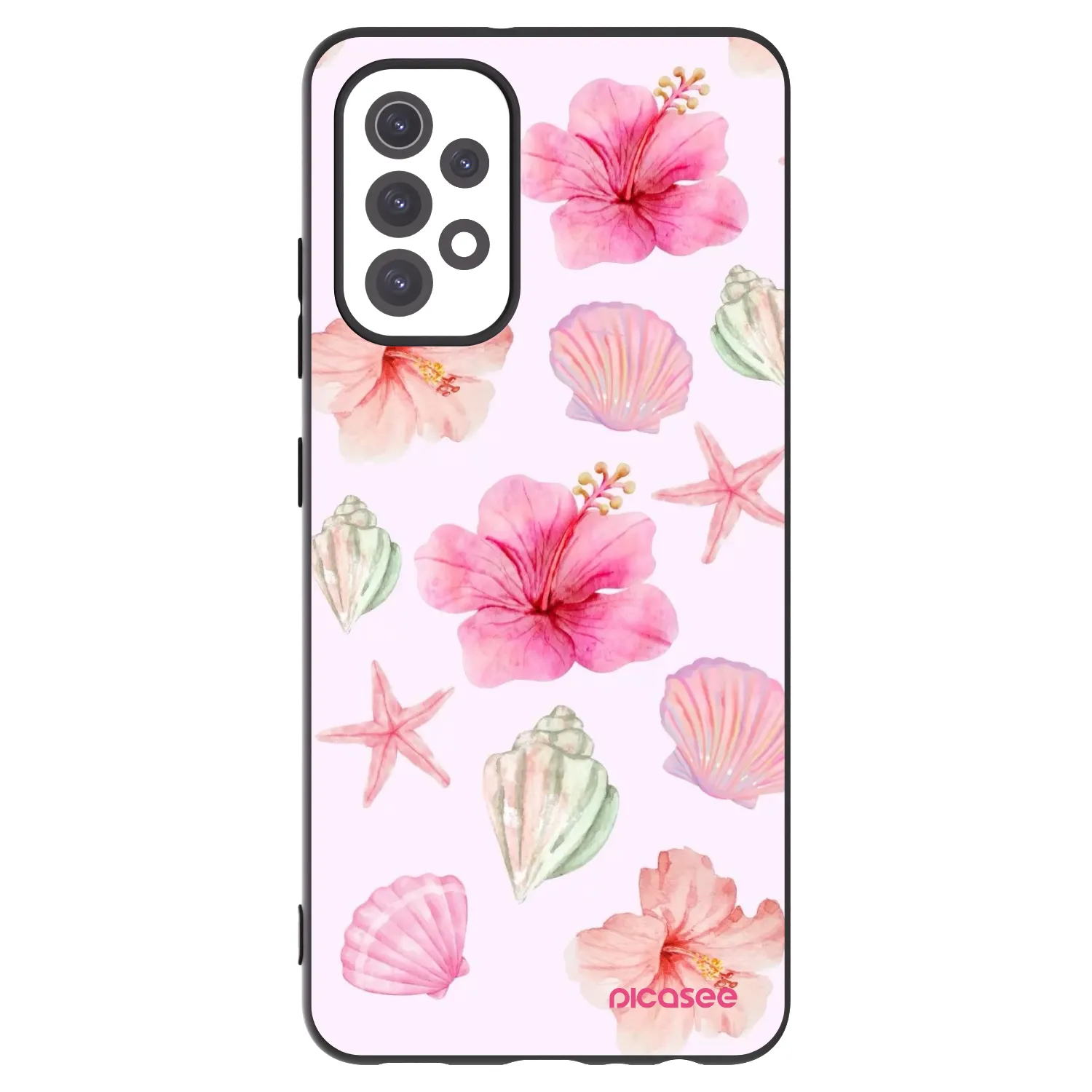 Picasee silikonowe czarne etui na Samsung Galaxy A32 5G A326B - Blush Lagoon
