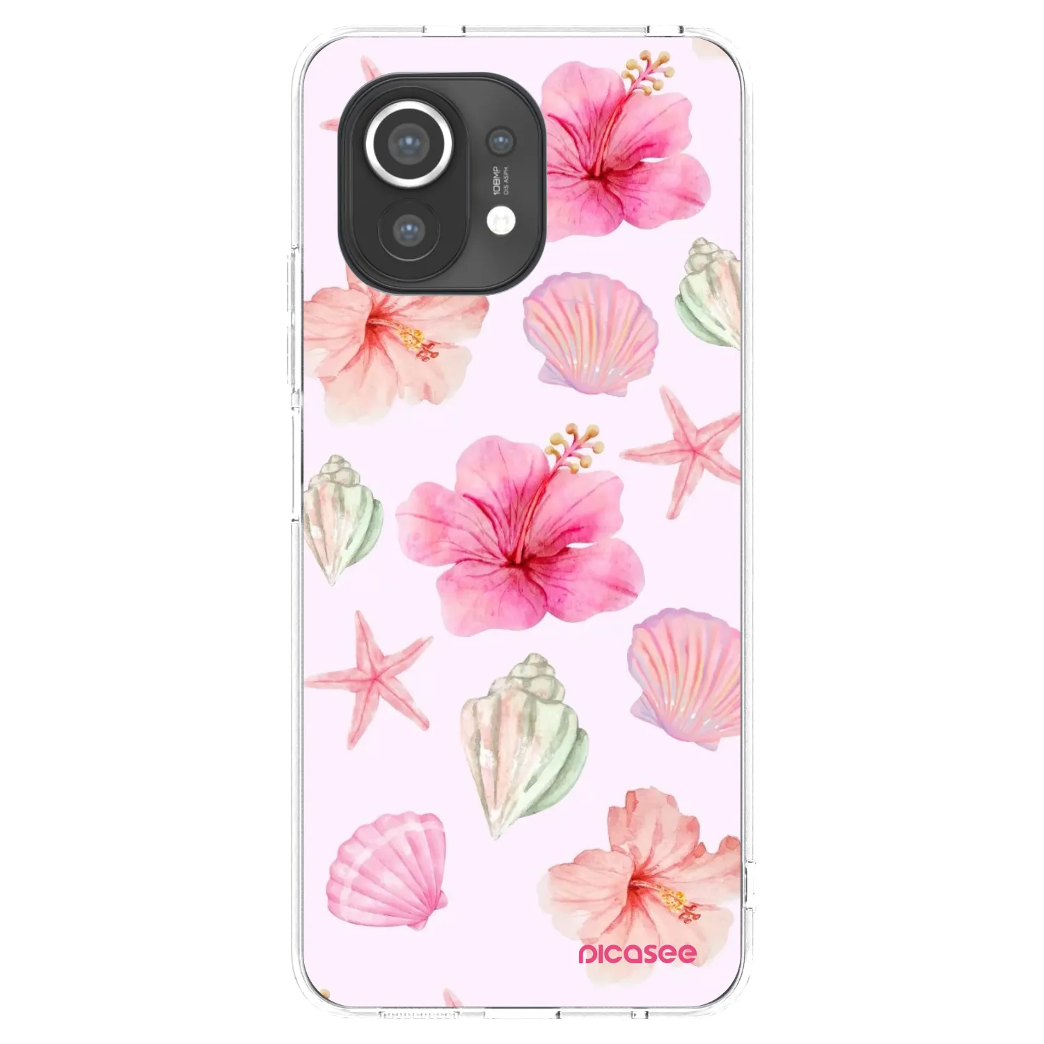 Picasee silikonowe przeźroczyste etui na Xiaomi Mi 11 - Blush Lagoon