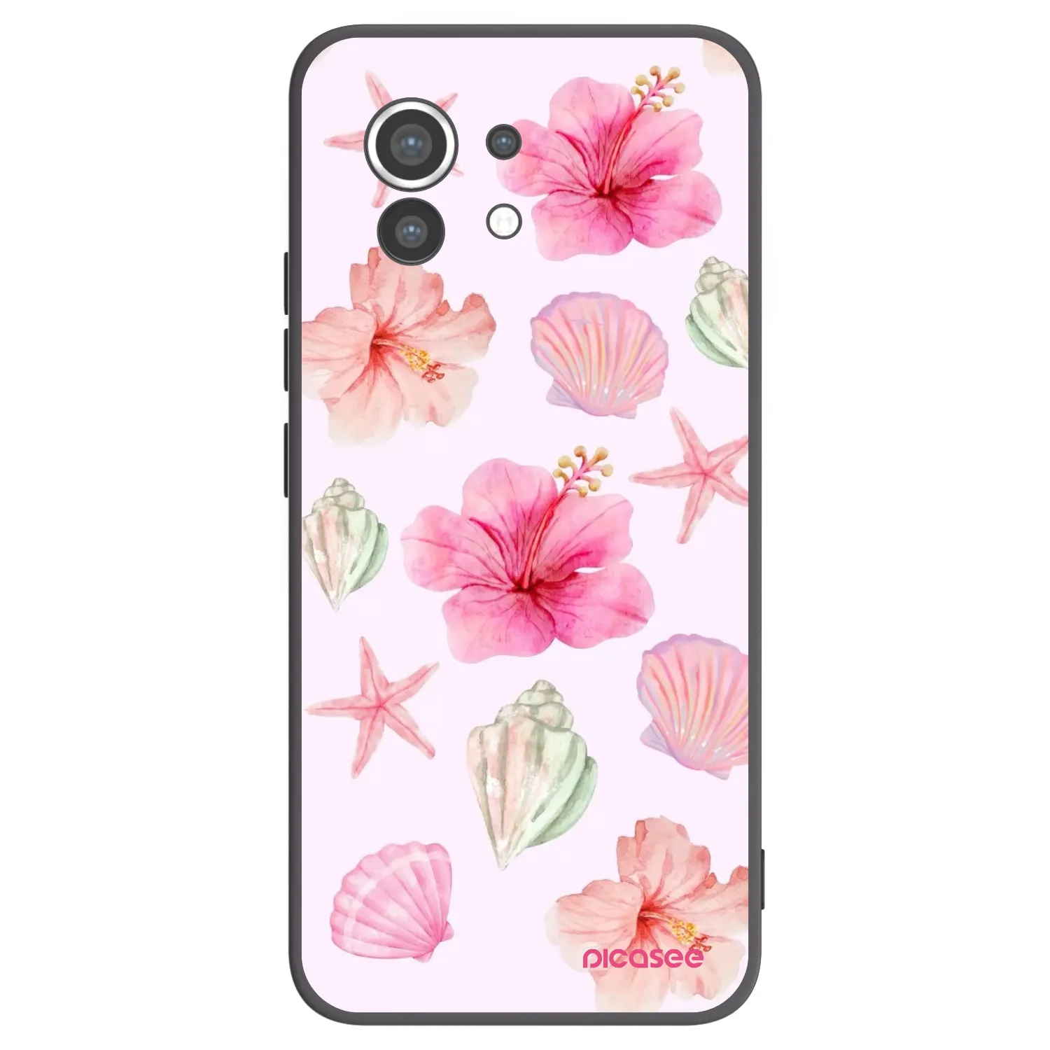 Picasee silikonowe czarne etui na Xiaomi Mi 11 - Blush Lagoon