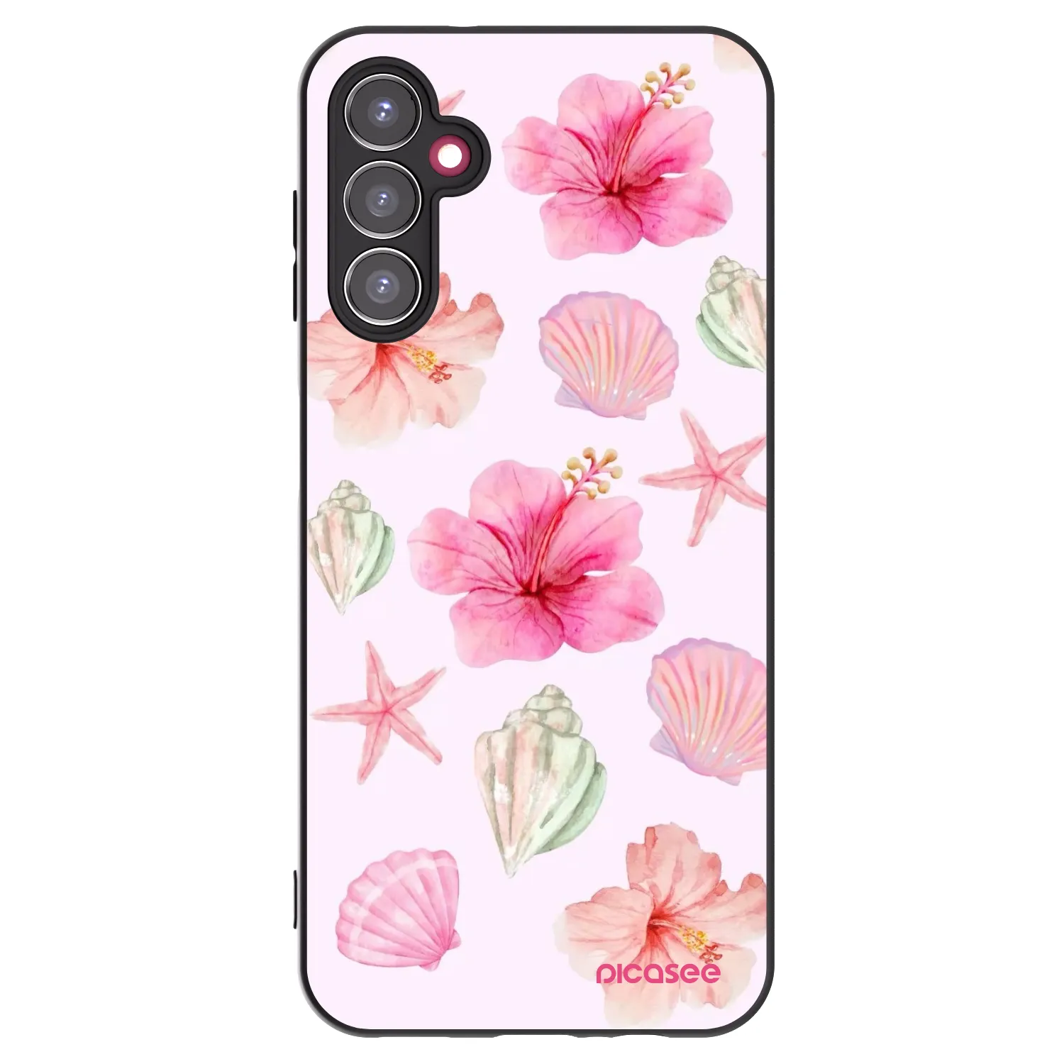 Picasee silikonowe czarne etui na Samsung Galaxy A14 5G A146P - Blush Lagoon