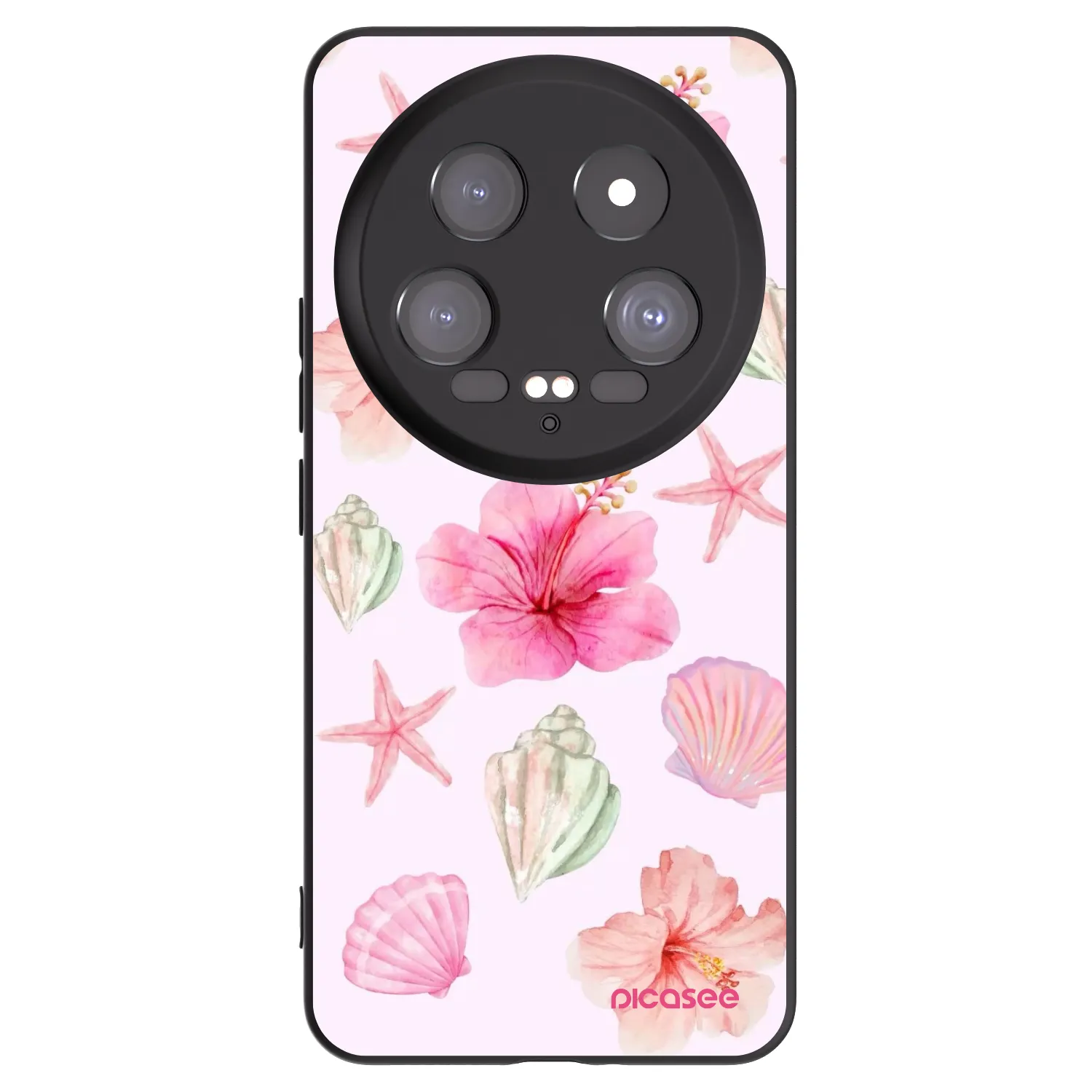 Picasee silikonowe czarne etui na Xiaomi 14 Ultra - Blush Lagoon